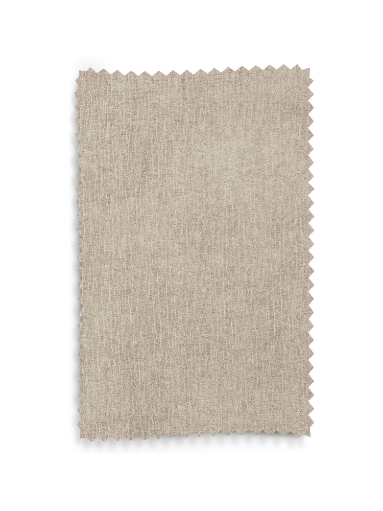 Natural Heavyweight Chenille Super Thermal Eyelet Door Curtain - Image 4 of 5