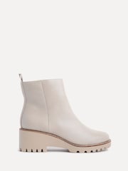 Linzi Natural Greta Ankle Boots with Small Platform Heel - Image 2 of 5