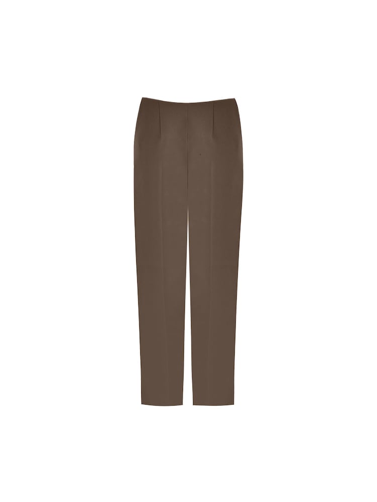 Ro&Zo Side Zip Brown Trousers - Image 3 of 3