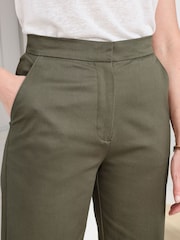 Cotton Traders Green Ankle Grazer Chino Trousers 27" - Image 4 of 4