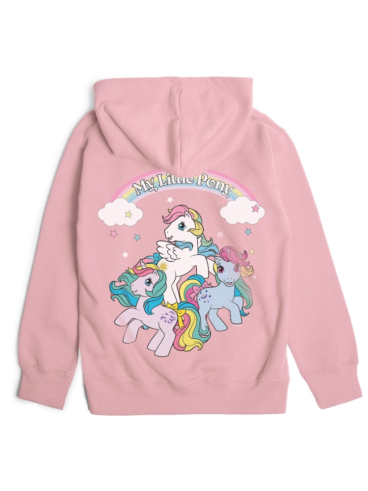 Conjunto de sudadera con capucha y leggings acampanados de My Little Pony de la marca Rags & Rascals de Hasbro - Imagen 3 de 3