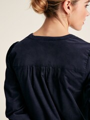 Joules Hattie Navy Corduroy Dress - Image 4 of 6