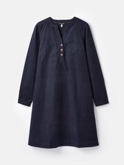 Joules Hattie Navy Corduroy Dress - Image 6 of 6