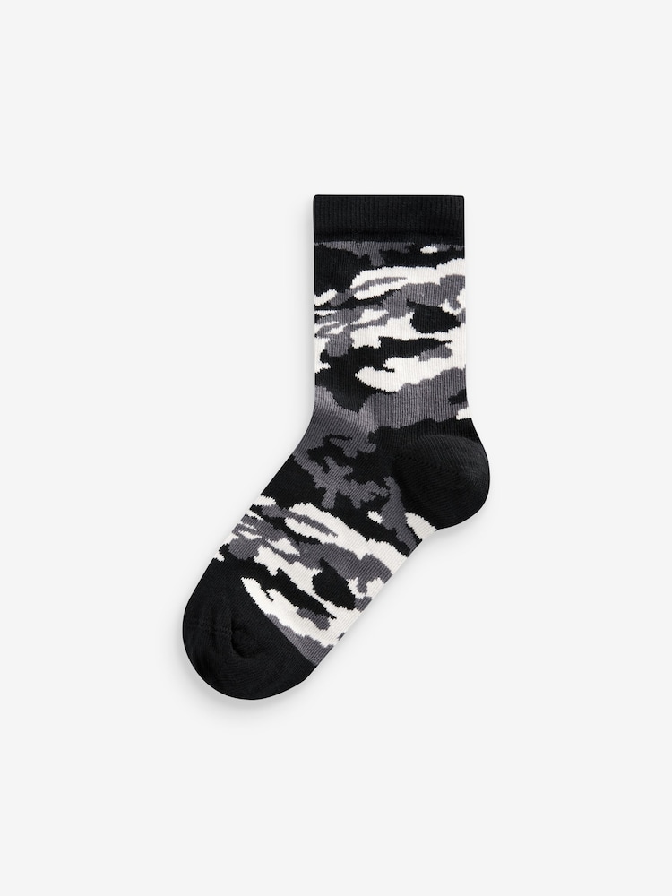 Bright Camo Rich Socks 7 Pack - Image 7 of 8