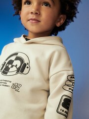 Écru Off White singe - Ensemble Character sweat à capuche et jogging (3 mois-7 ans) - Image 3 of 8