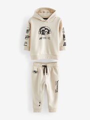 Écru Off White singe - Ensemble Character sweat à capuche et jogging (3 mois-7 ans) - Image 5 of 8