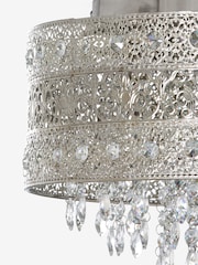 Chrome Maya 4 Light Flush Ceiling Light - Image 7 of 8