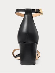 Lauren Ralph Lauren Logan Leather Heeled Sandals - Image 4 of 4