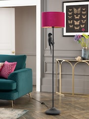 Grey Perry Parrot Floor Lamp - Image 2 of 8