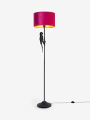 Grey Perry Parrot Floor Lamp - Image 3 of 8