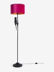 Grey Perry Parrot Floor Lamp - Image 6 of 8