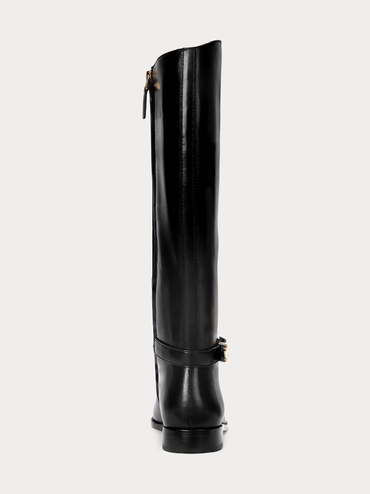 Lauren Ralph Lauren Brooke Leather Tall Boots - Image 3 of 3