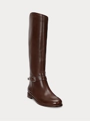 Lauren Ralph Lauren Brooke Leather Tall Boots - Image 2 of 3
