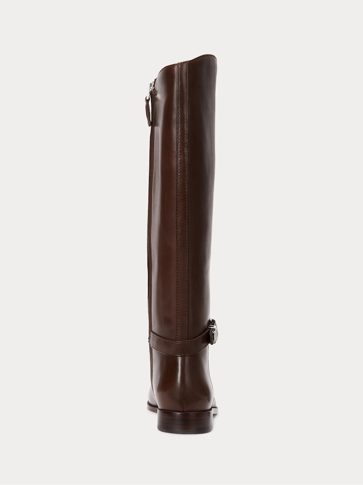Lauren Ralph Lauren Brooke Leather Tall Boots - Image 3 of 3