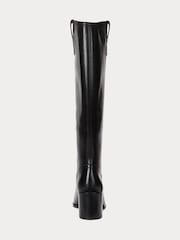 Lauren Ralph Lauren Carla Smooth Leather Heeled Tall Boots - Image 3 of 3