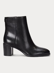 Lauren Ralph Lauren Cassie Leather Ankle Boots - Image 2 of 3