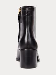 Lauren Ralph Lauren Cassie Leather Ankle Boots - Image 3 of 3