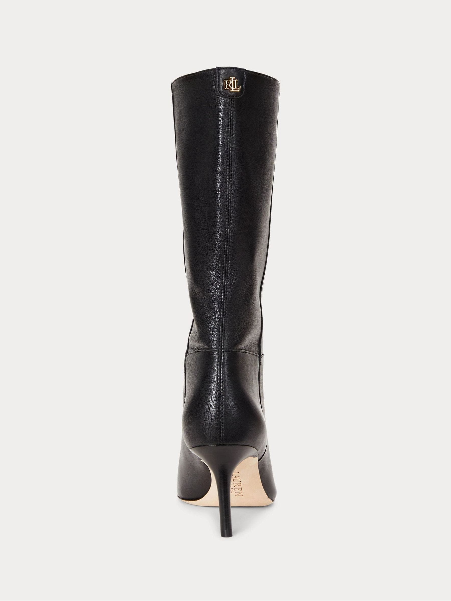 Ralph lauren high heel boots deals