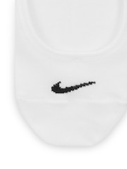 Nike White Everyday Lightweight Training Footie Socks 3 Pack - Image 4 of 4