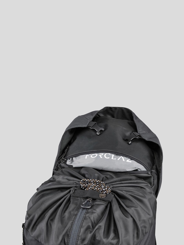 Decathlon Grey Mens Mountain Rucksack Trek 100 Easyfit 50L - Forclaz - Image 6 of 6