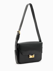 AllSaints Black/Gold Etienne Shoulder Bag - Image 4 of 7