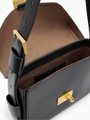 AllSaints Black/Gold Etienne Shoulder Bag - Image 5 of 7