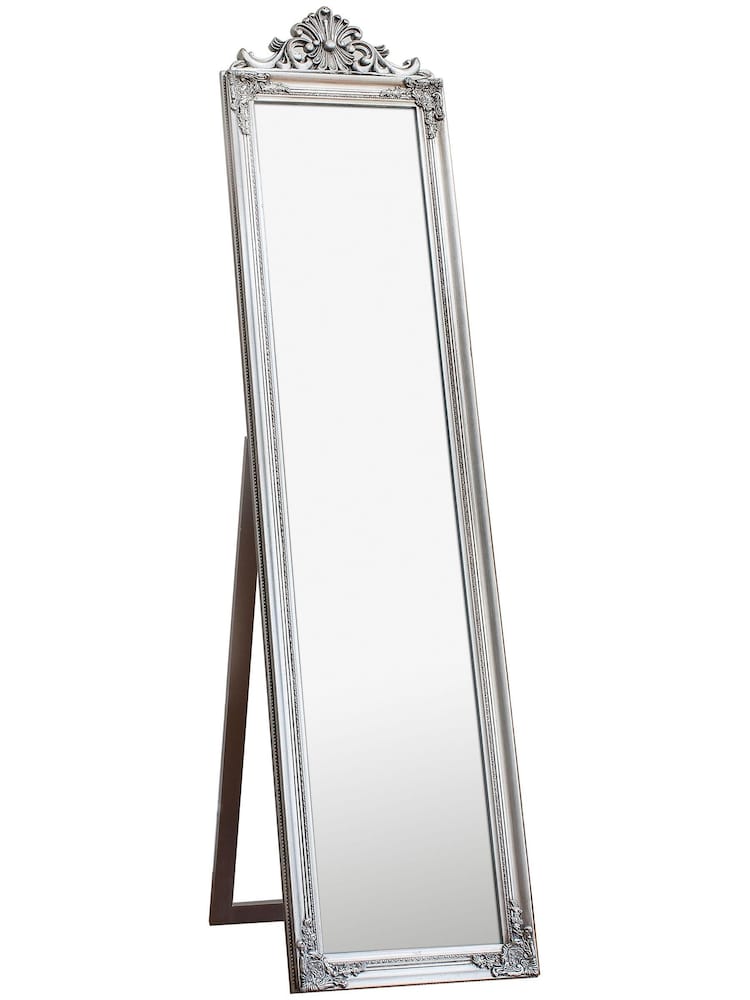 Gallery Home Silver Darley Cheval Mirror - Image 2 of 2