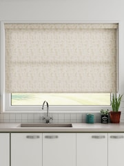 Vanilla Cream Wisley Made To Measure Roller Blind - Image 1 of 3
