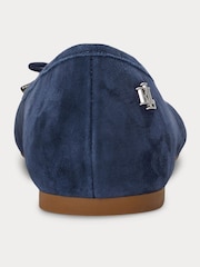 Mornarica - Lauren Ralph Lauren Jayna Suede Leather Ballet lahki športni copati - Slika 3 iz 4