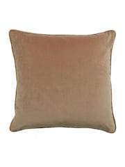Riva Paoletti Blush Pink/Navy Blue Leveque Geometric Polyester Filled Cushion - Image 2 of 3