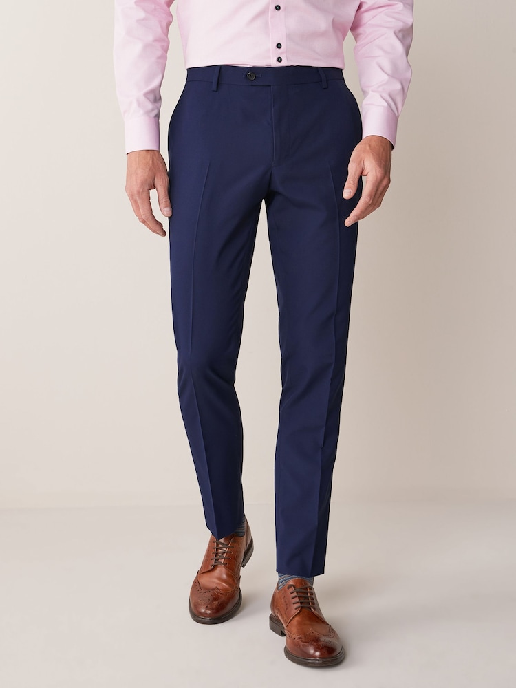 bleu vif - Skinny Fit (Skinny Fit) - Veste de costume à deux boutons - Image 6 of 8