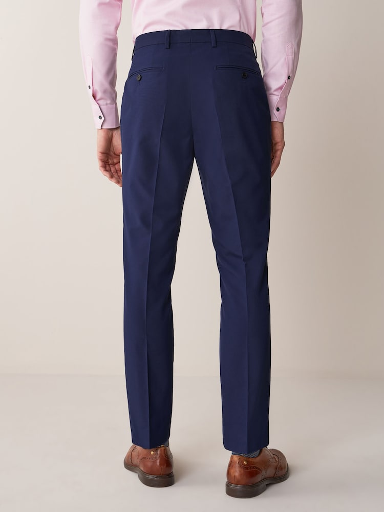 bleu vif - Skinny Fit (Skinny Fit) - Veste de costume à deux boutons - Image 7 of 8