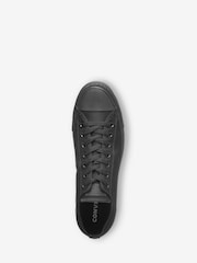Converse Black/Black Chuck Taylor Ox Trainers - Image 3 of 6