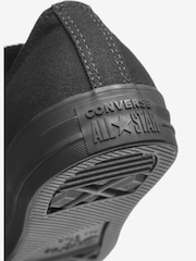 Converse Black/Black Chuck Taylor Ox Trainers - Image 6 of 6