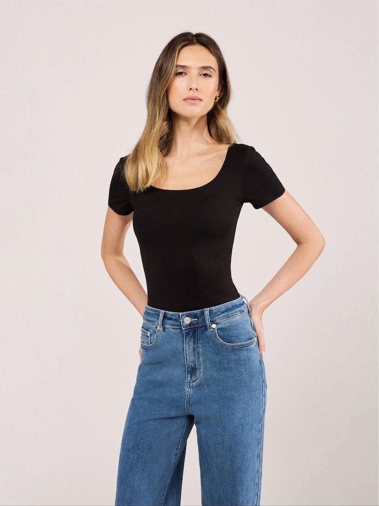 LOVALL Black Ultimate Everyday Bodysuit - Image 1 of 4 LOVALL Black Ultimate Everyday Bodysuit - Image 1 of 4