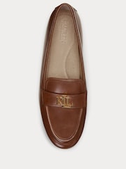 Lauren Ralph Lauren Averi III Burnished Leather Loafers - Image 4 of 4