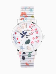 Sekonda Ladies Multicoulor Maxima Woodland Patterned Stainless Steel Expander Bracelet Watch - Image 1 of 6