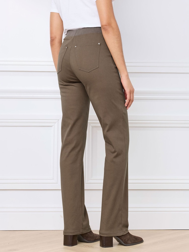 Cotton Traders Premium Pull-On Twill Straight Leg Jeans 29" - Bild 2 von 4 Cotton Traders Premium Pull-On Twill Straight Leg Jeans 29" - Bild 2 von 4