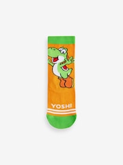 Super Mario License Character 5 Pack Cotton Rich Socks - Image 3 of 8