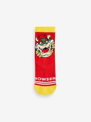 Super Mario License Character 5 Pack Cotton Rich Socks - Image 6 of 8