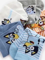 Bluey License Character Cotton Rich Socks 5 Pack - Image 8 of 8