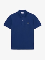 Lacoste Indigo Blue Iconic L.12.12 Classic Fit Short Sleeve Polo Shirt - Image 1 of 4