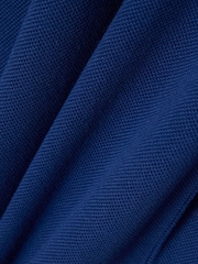Lacoste Indigo Blue Iconic L.12.12 Classic Fit Short Sleeve Polo Shirt - Image 4 of 4