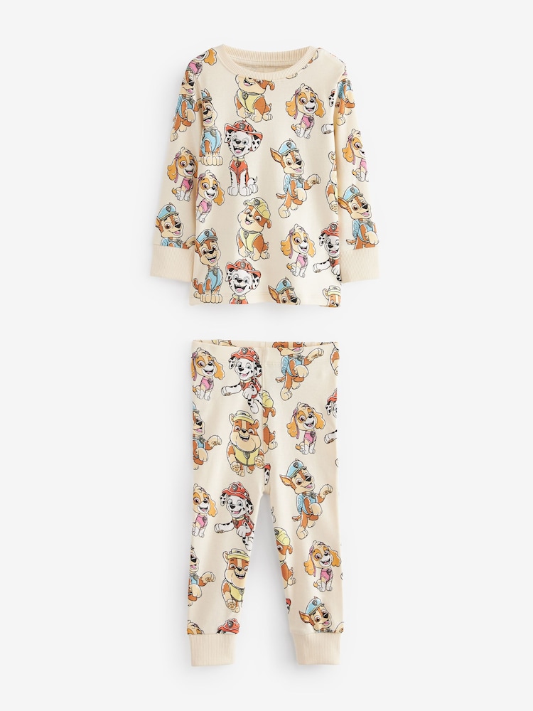 PAW Patrol bleu/écru Cream - 100Pyjama Se blottir % coton 2 Lot (9mths-9yrs) - Image 3 of 10