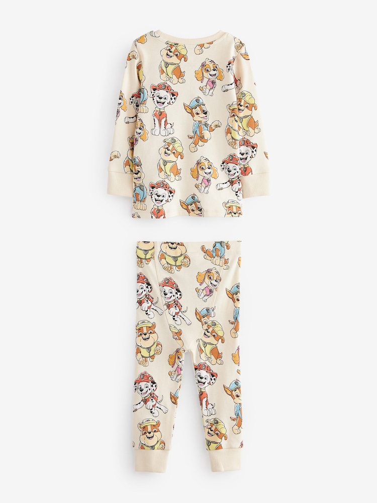 PAW Patrol bleu/écru Cream - 100Pyjama Se blottir % coton 2 Lot (9mths-9yrs) - Image 4 of 10