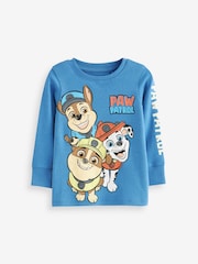 PAW Patrol Blue/Ecru Cream 100% Cotton Snuggle Pyjamas 2 Pack (9mths-9yrs) - Image 5 of 10