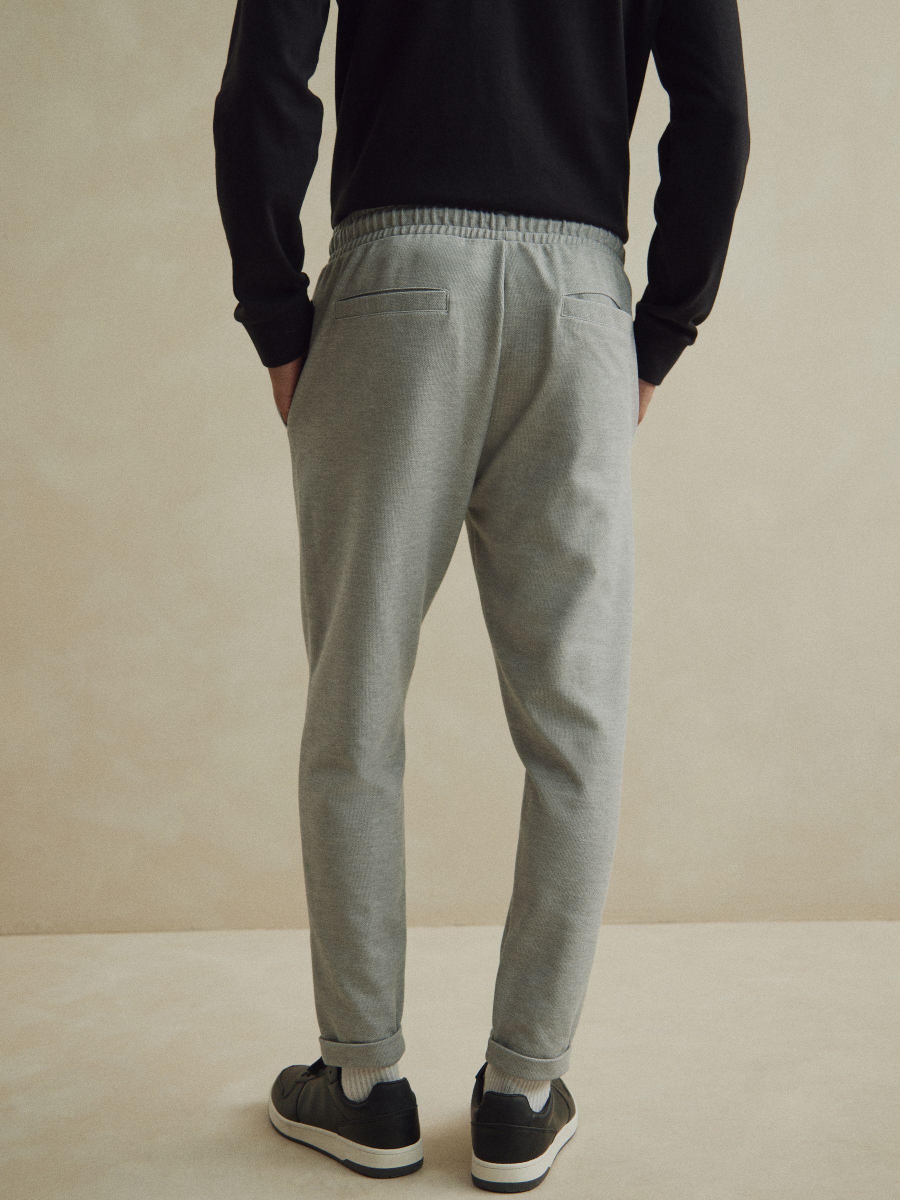 Grey smart joggers new arrivals