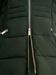 Phase Eight Green Amber Short Puffer Coat - Image 7 of 7