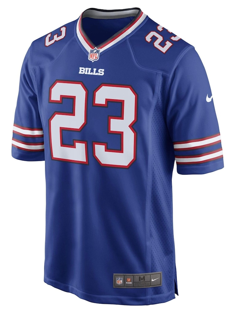 Nike Blue NFL Buffalo Bills Game Jersey - Old Royal - Micah Hyde - Image 2 of 3 Nike Blue NFL Buffalo Bills Game Jersey - Old Royal - Micah Hyde - Image 2 of 3