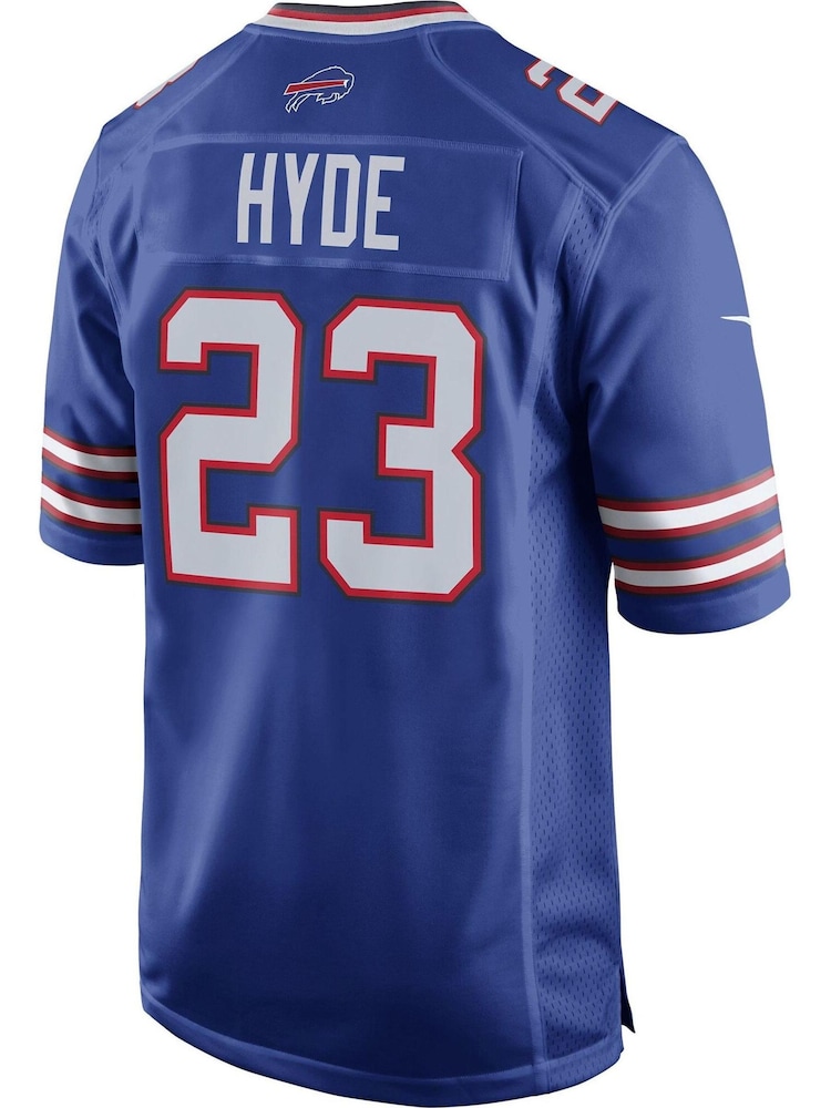 Nike Blue NFL Buffalo Bills Game Jersey - Old Royal - Micah Hyde - Image 3 of 3 Nike Blue NFL Buffalo Bills Game Jersey - Old Royal - Micah Hyde - Image 3 of 3